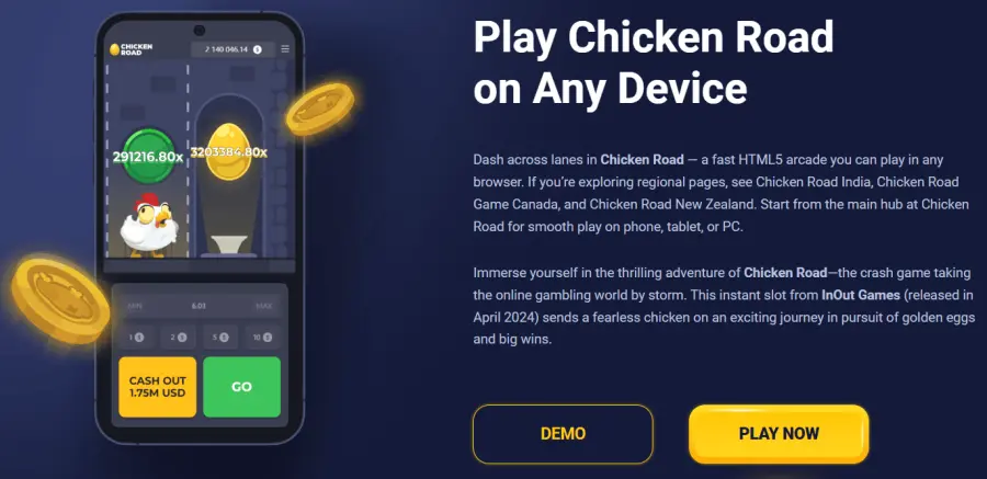 Chicken road app download